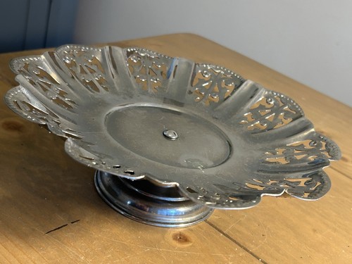 Antique silver plated ornate - antique,