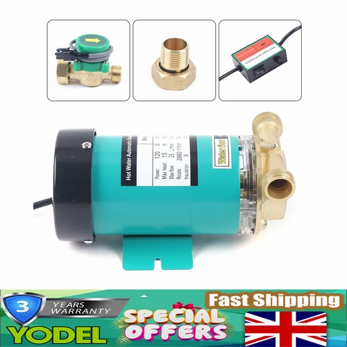 Hot water pressure pump shower - hot,