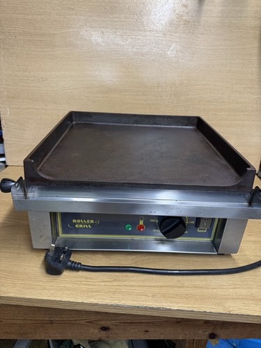 Commercial flat roller - flat, grill