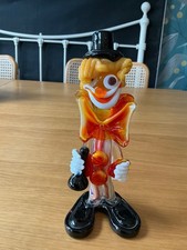 Vintage Murano Glass Clown /