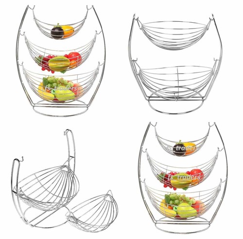 Fruit vegetable basket chrome - fruit,