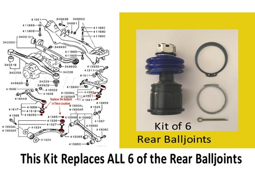 Roadnutz poly balljoint kit - balljoint,