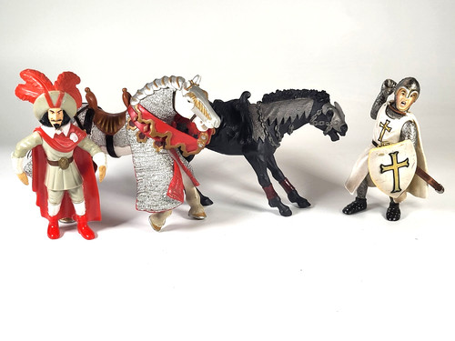 Papo horses knight soldier - knight,