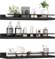 Set of 3 Floating Wall Shelves