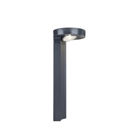 Diso grey solar led bollard - solar,