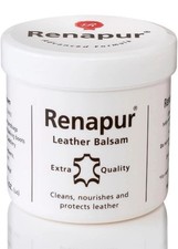 Renapur Leather Balsam 200ml conditioner waterproofer sofas shoes tack car bike