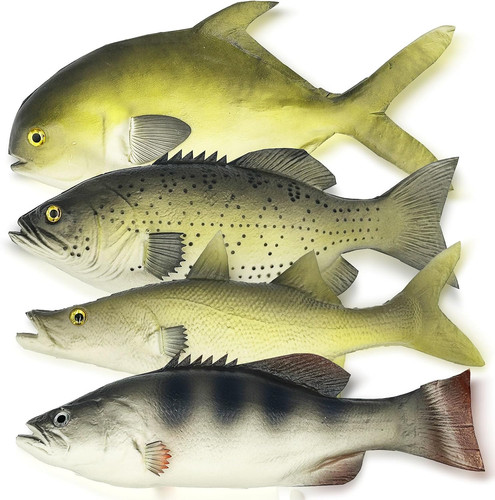 Pack fake fish 11 - fish,, inch