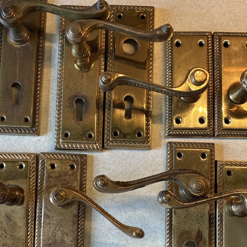 Aged antique gold brass - aged,