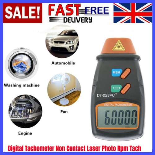 Digital tachometer non contact - digital,