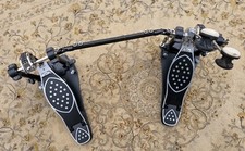 Great Quality Bass Drum TWIN CHAIN  DOUBLE Pedal in Excellent Used Condition 