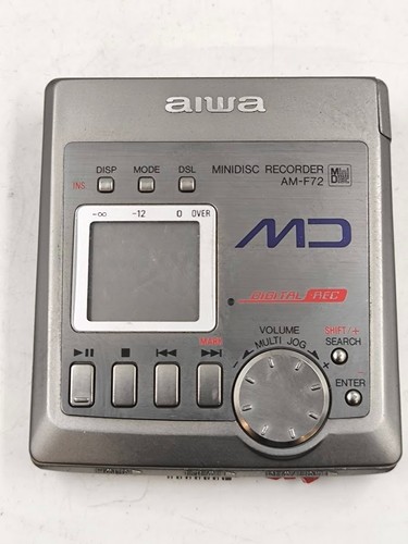 Aiwa f72 minidisc recorder - minidisc,