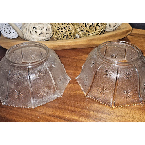 Antique star glass gas - star, light