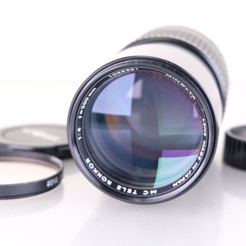 Minolta tele rokkor - mc,