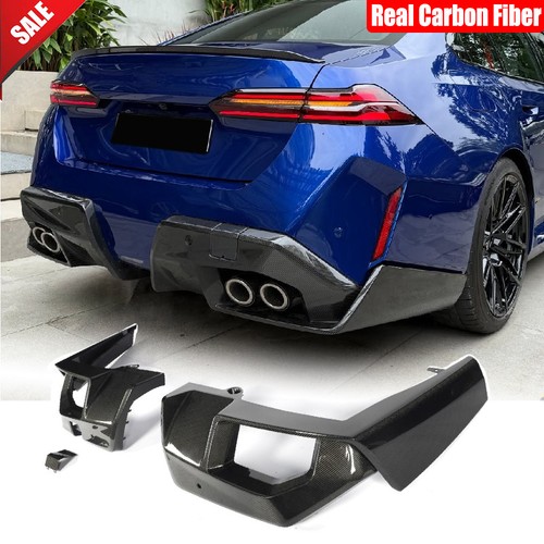 Real carbon fiber rear bumper - real,