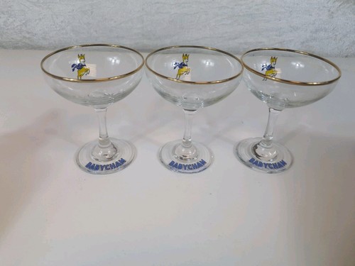 Vintage babycham glasses - 3,