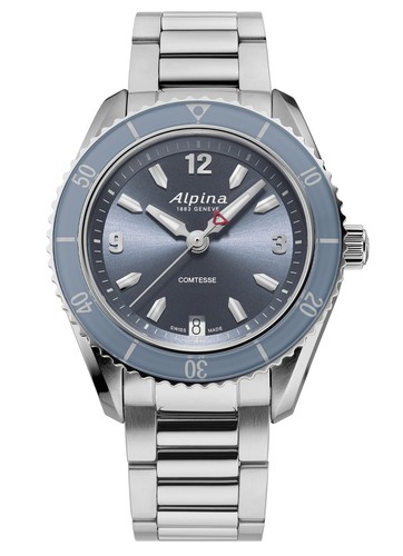 Alpina silver womens analogue - silver,
