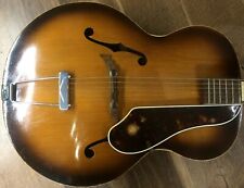1949 Gretsch Synchromatic Model 100 6014 Sunburst Finish Archtop Acoustic Guitar