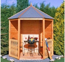 WOODEN GARDEN GAZEBO ARBOUR