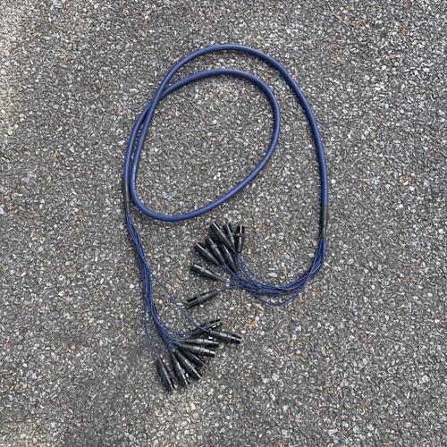 Way male xlr - 8-way, 3m