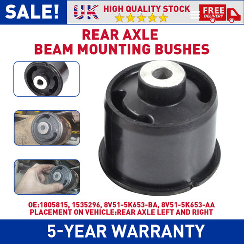 Rear axle mounting bushes - rear,