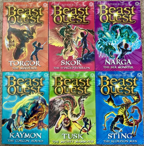 Beast quest series adam - quest,