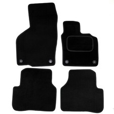 Fits VW Passat B6/B7 2005-2015 Fully Tailored Carpet Car Mat Black 4pc Floor Set