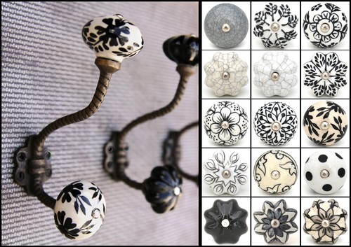 Vintage iron hooks coat hooks