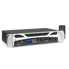 Vonyx VPA1000 2 Channel PA Amplifier 1000W DJ Stereo Bluetooth MP3