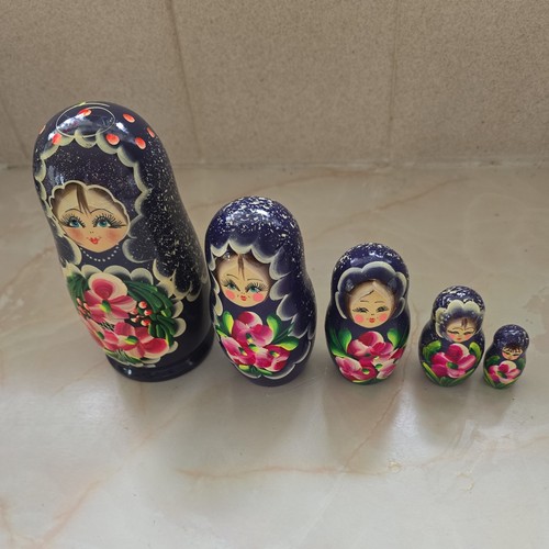 Vintage russian matryoshka - russian,