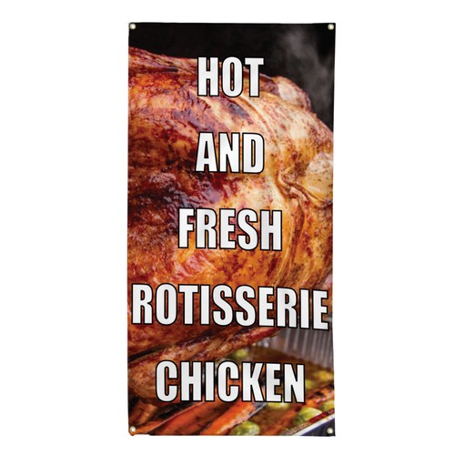 Vertical vinyl banner multiple - vertical,