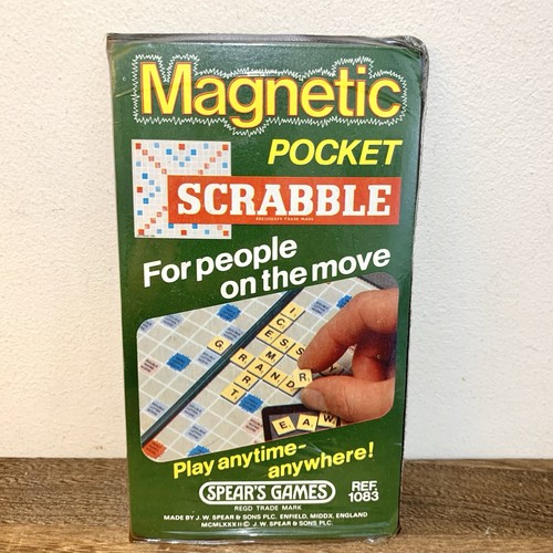 Magnetic pocket scrabble - magnetic,