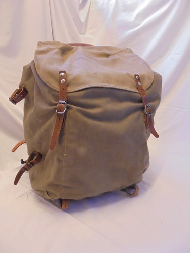 Vintage military khaki - military, canvas
