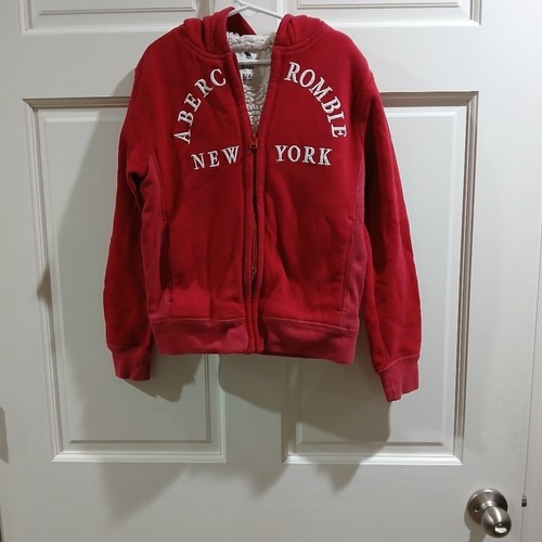 Abercrombie kids red sherpa - kids,