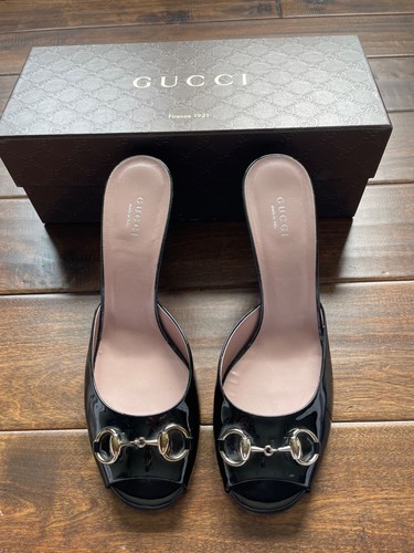 Stunning gucci patent leather - gucci,