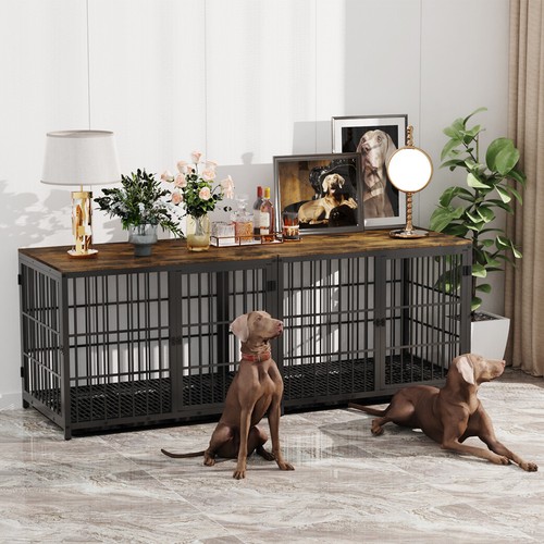 Heavy duty wooden dog - duty, crate