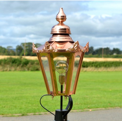 New 73cm tall copper hexagonal - new,