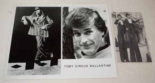 Toby circus ballantine clown - ballantine,