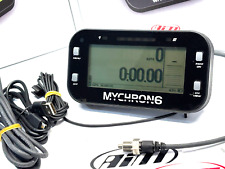 AIM Mychron 6 GPS Datalogger Unit, Water Temp Sensor & RPM Lead/ Rotax X30 Kart