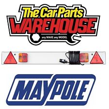 MP253P Maypole 4ft 1.2 metre Trailer Lighting Board with 5m of 6 core cable 4'