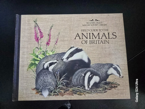 Field guide the animals - field,