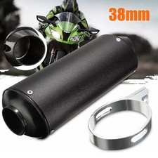 38mm Black Exhaust Pipe