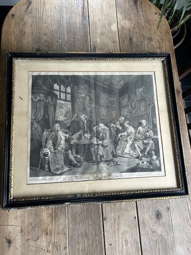 Antique engraving marriage - –,