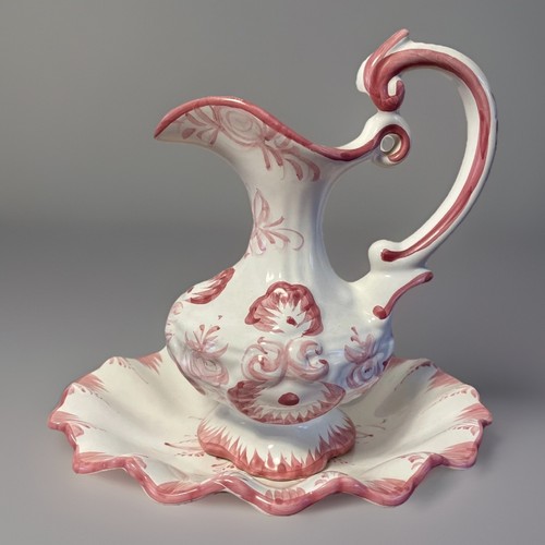 Jug bowl vestal pottery - jug, &