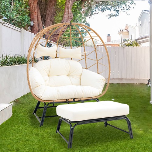 Oversized double egg chair - oversized,