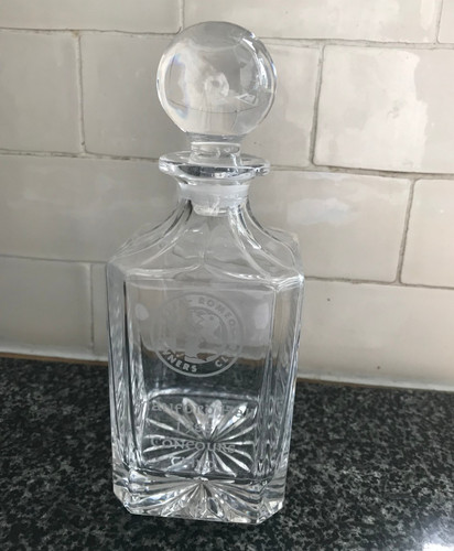 Glass decanter with stopper - glass,