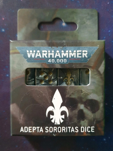 Adepta sororitas dice set - adepta,