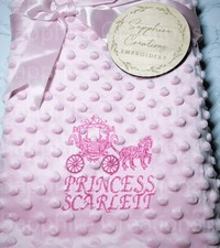 Pink Baby Personalised Crib