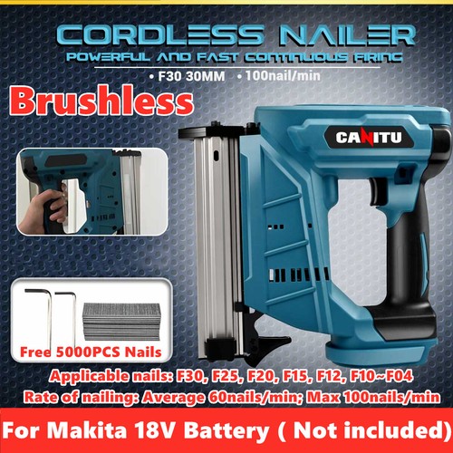 Cordless brad nailer - brad, finish