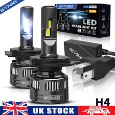 2x H4 LED Headlight Bulbs 120W