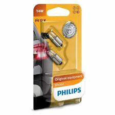 2x Philips 12929B2 Car Indicators Bulbs T4W Vision 5W 12V BA9s